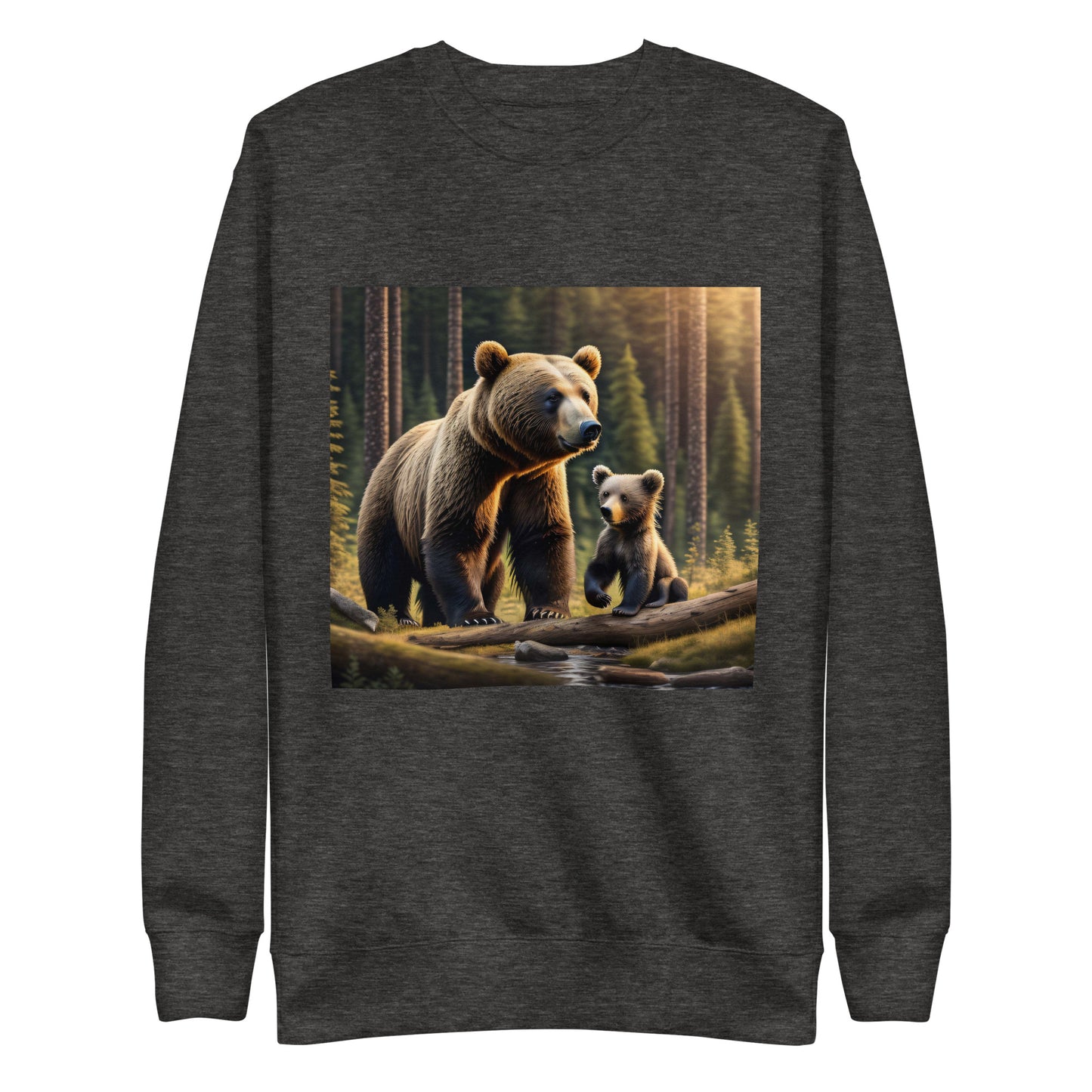 Willderness Bear & Cub - Unisex Premium Sweatshirt