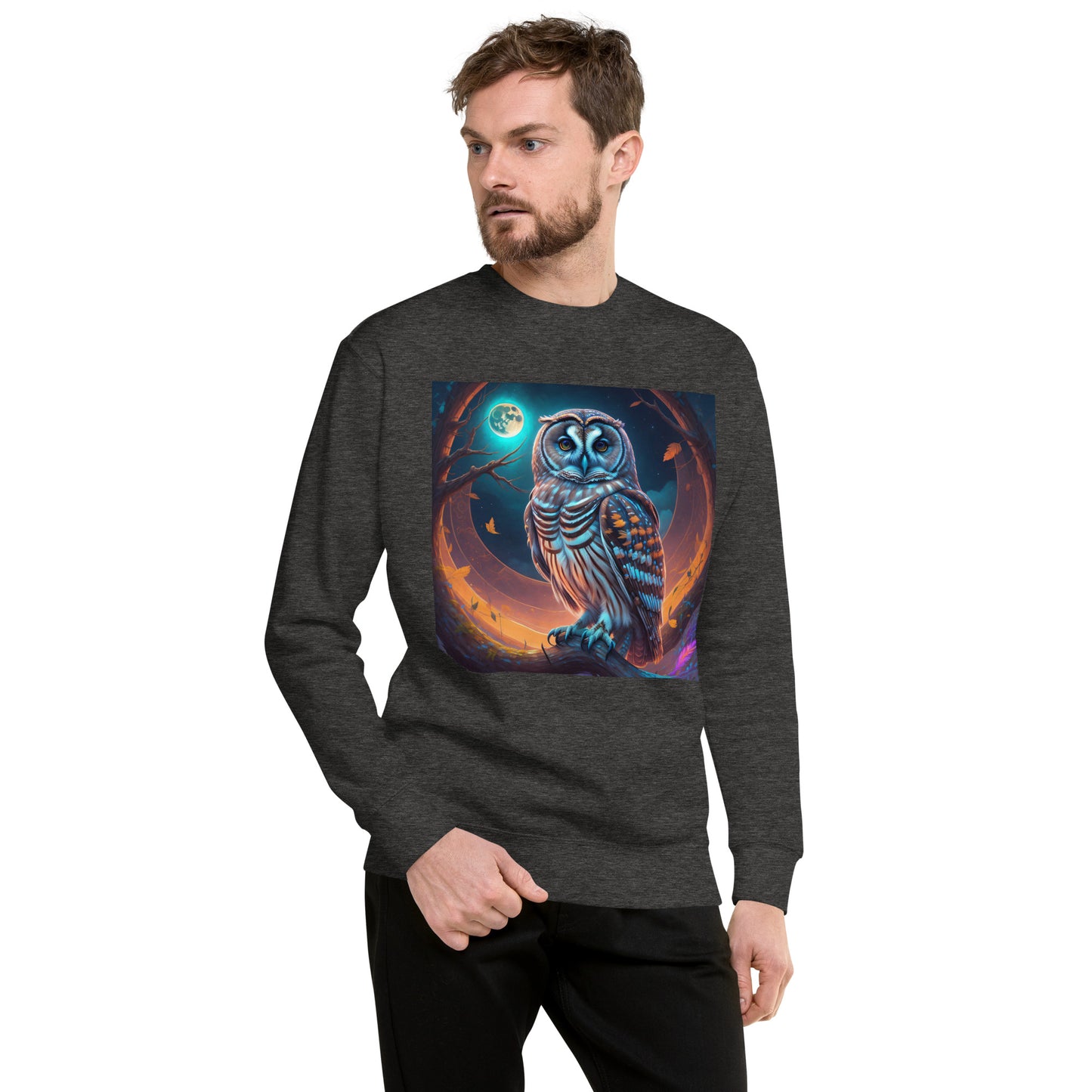 Barred Owl - Unisex Premium Sweatshirt