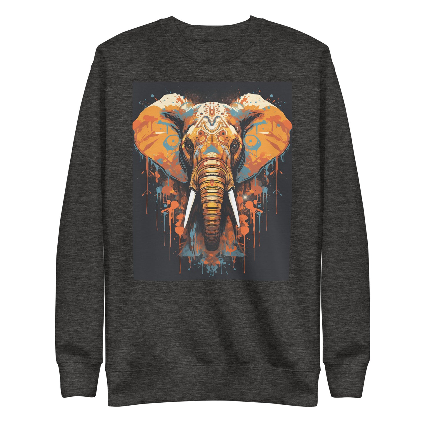 Asia Elephant Unisex Premium Sweatshirt