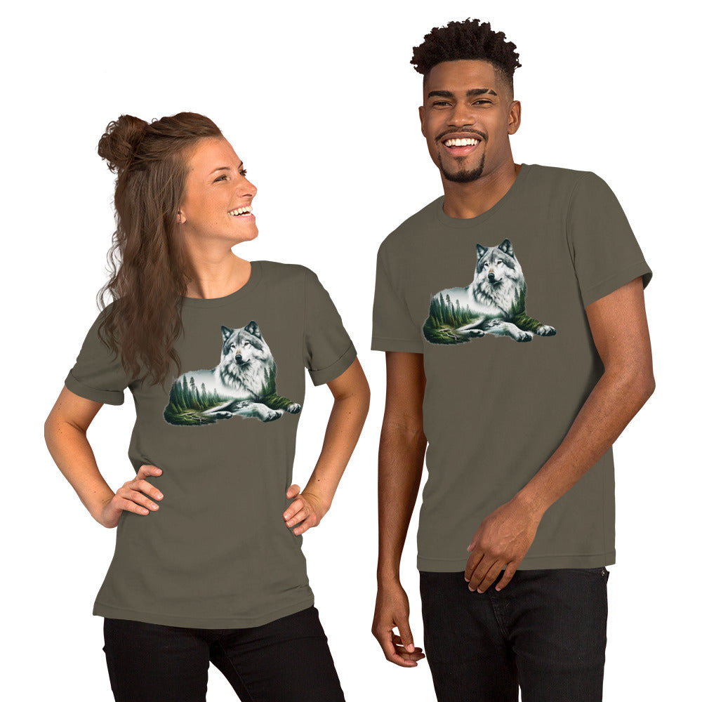 Unisex t-shirt, Wolf River