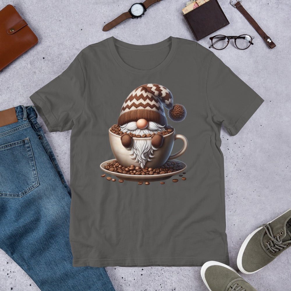 Unisex T-Shirt Coffee Gnome #1