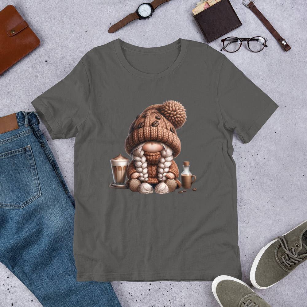 Unisex T-Shirt Coffee Gnomes #8