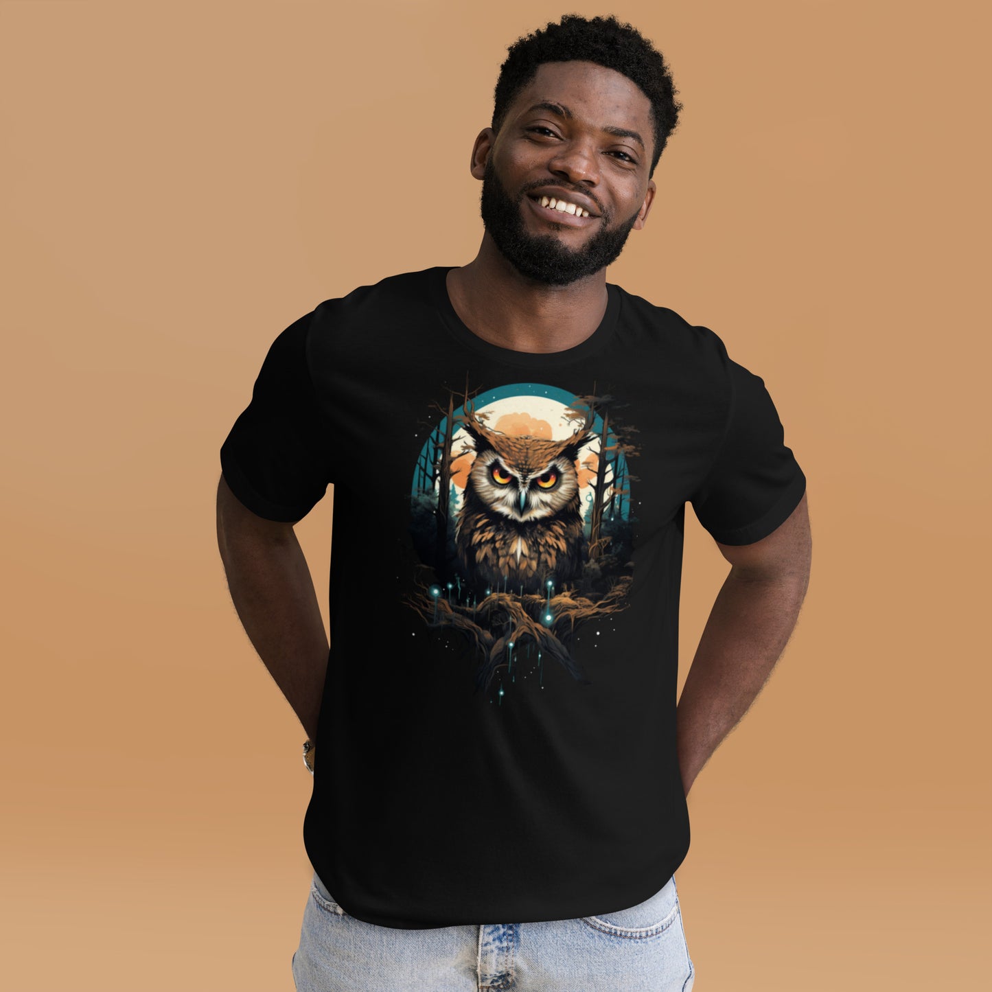 Evil Eye Owl - Unisex t-shirt