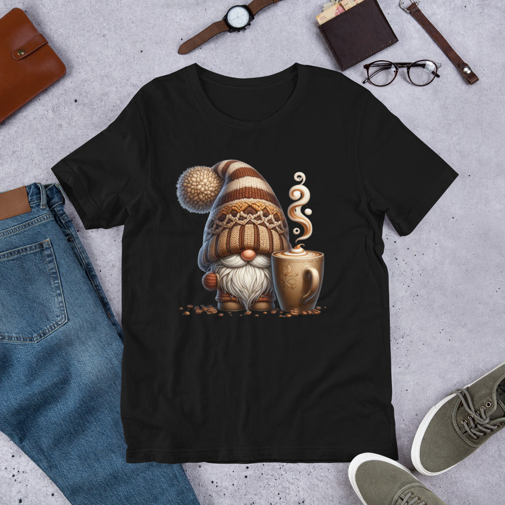 Unisex t-shirt Coffee Gnome #4