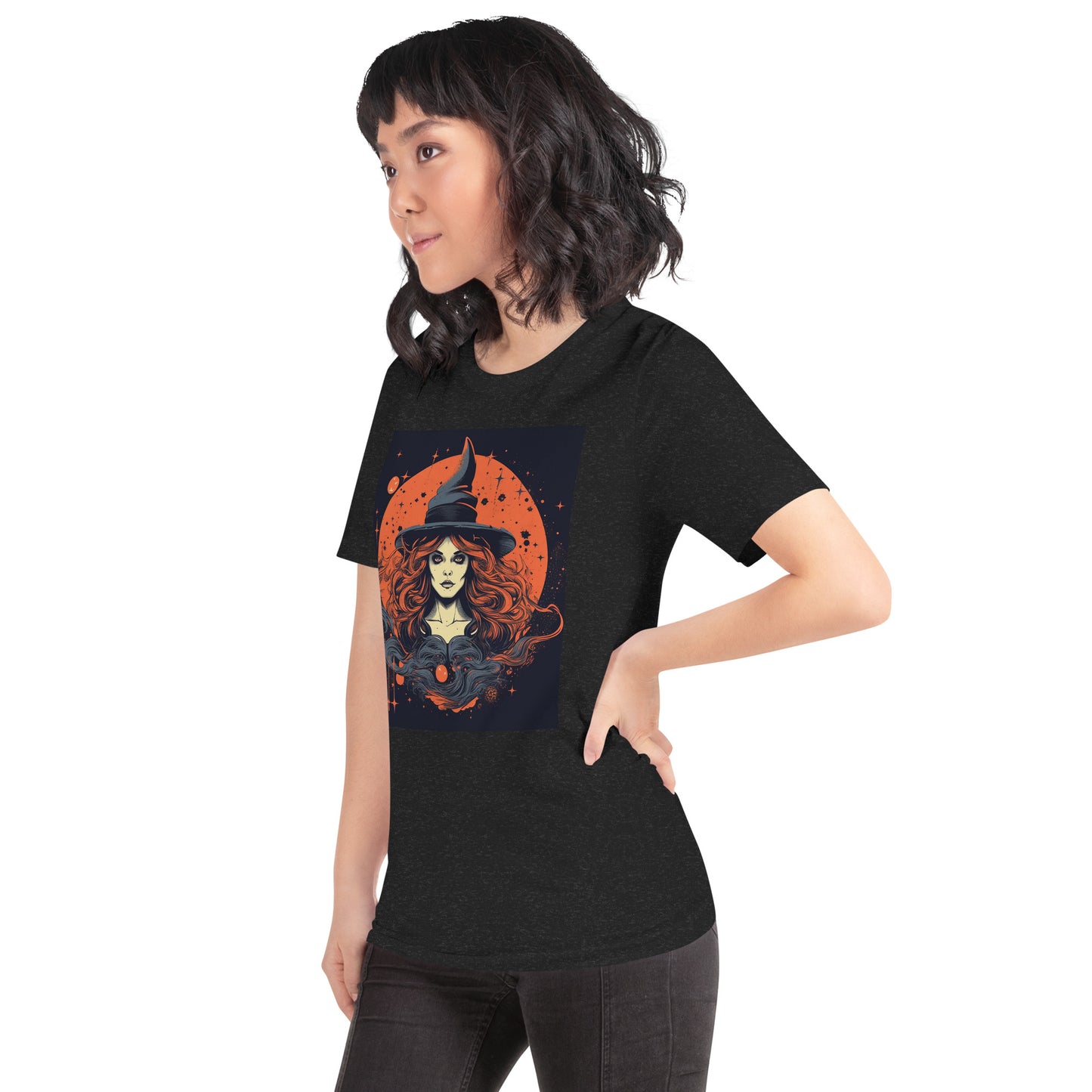 Halloween Witch Red #4 -Unisex t-shirt