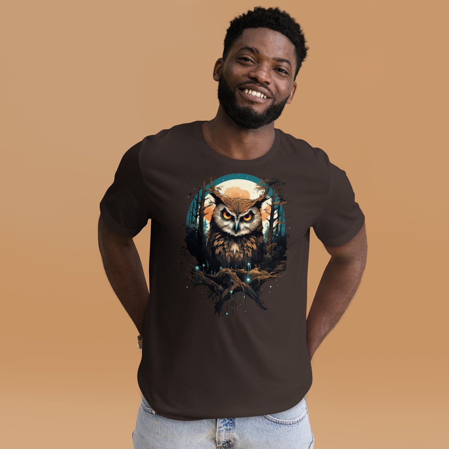 Evil Eye Owl - Unisex t-shirt