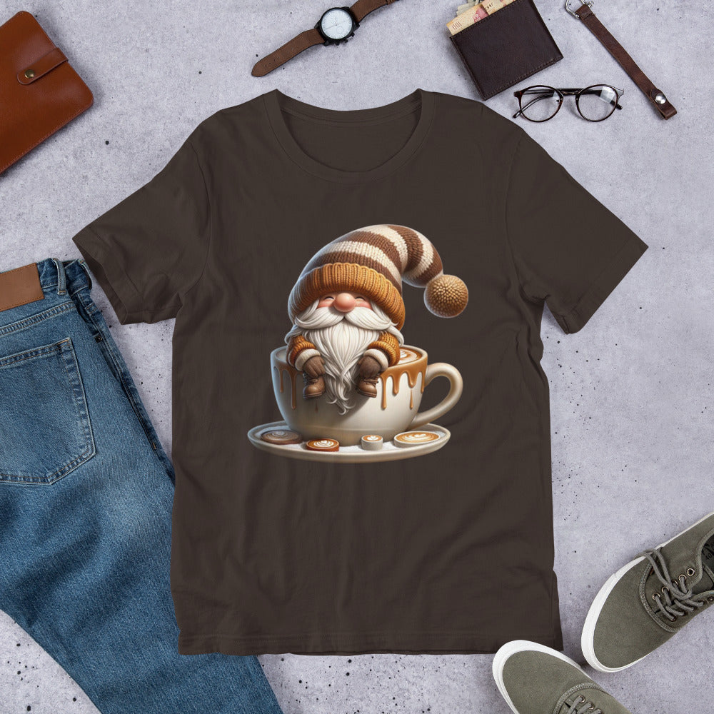 Unisex t-shirt Coffee Gnome #3