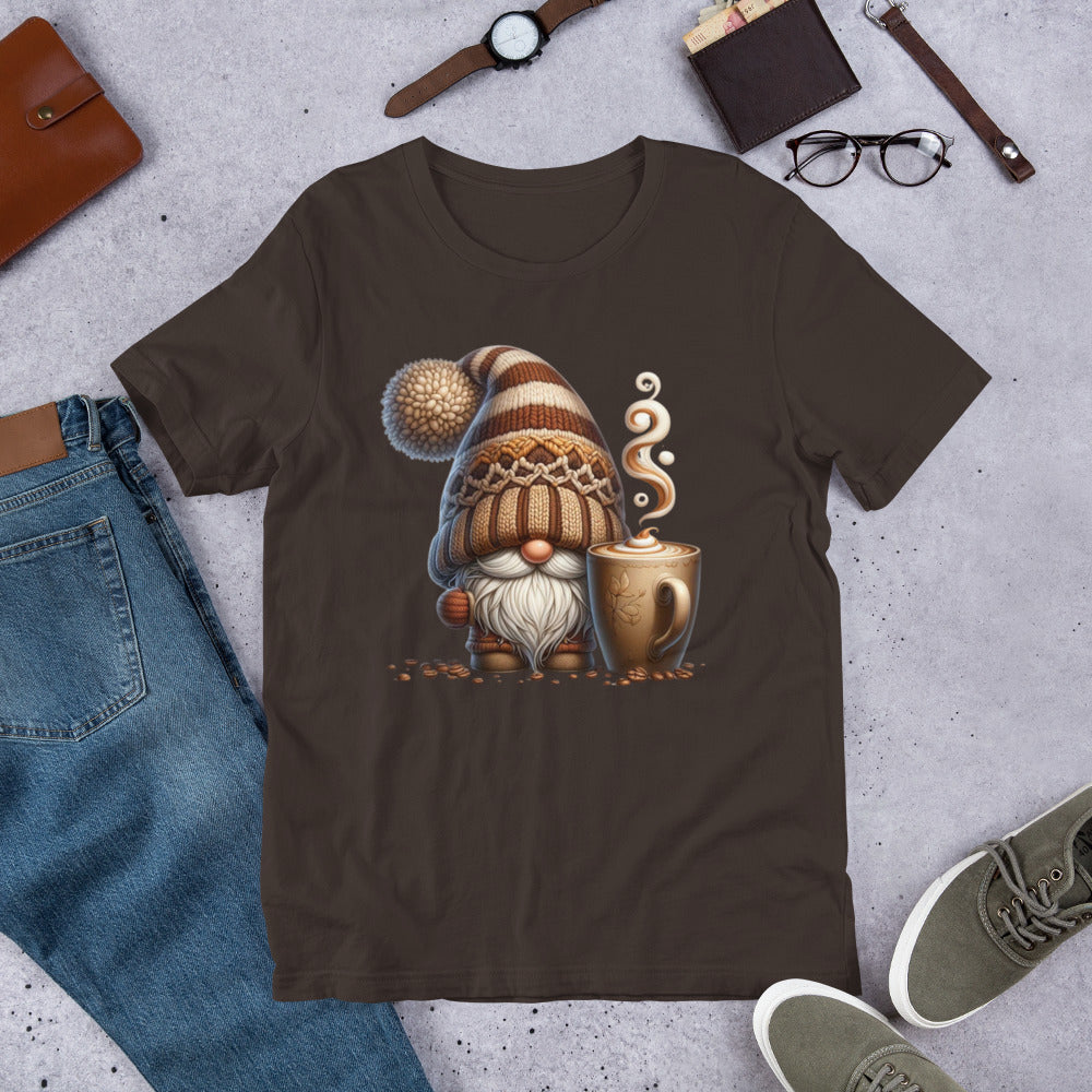 Unisex t-shirt Coffee Gnome #4