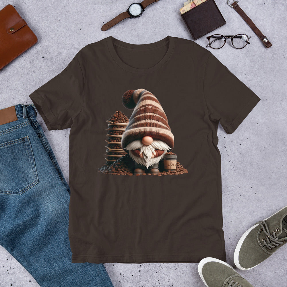 Unisex t-shirt Coffee Gnome #5