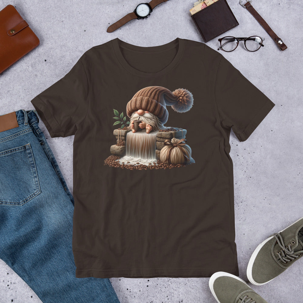 Unisex t-shirt Coffee Gnome #6