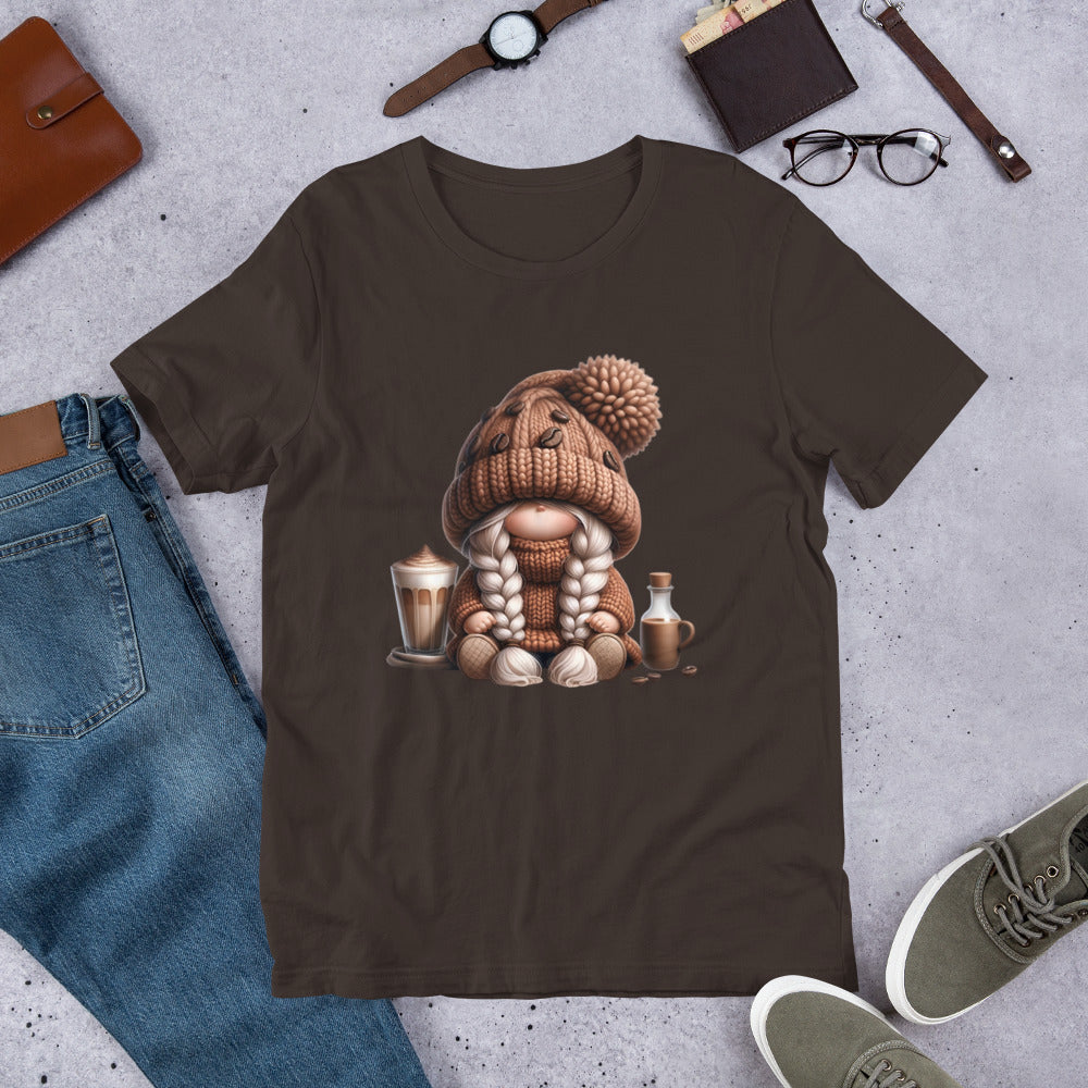 Unisex T-Shirt Coffee Gnomes #8