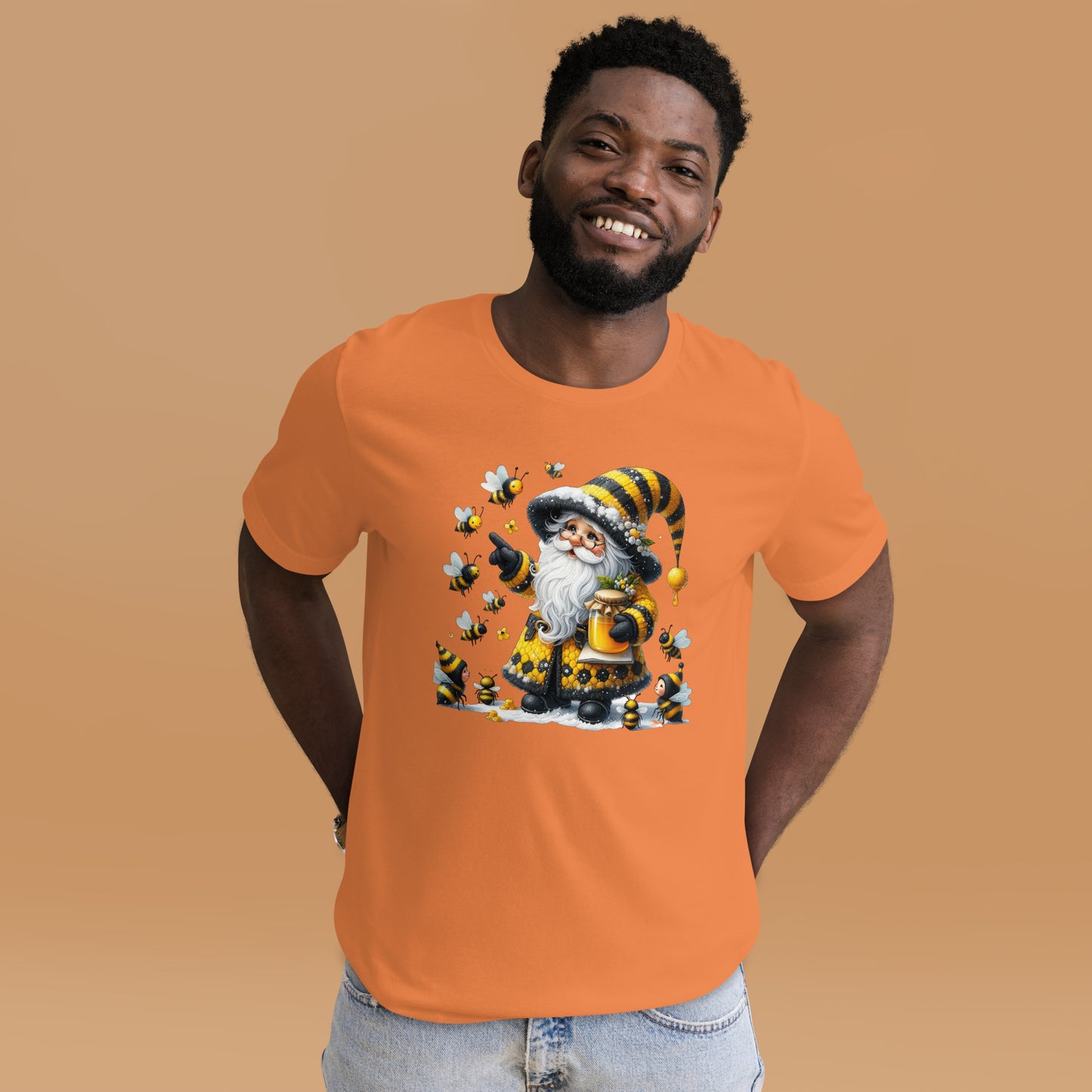 Unisex T-Shirt "Bee & Honey Gnomes" 16