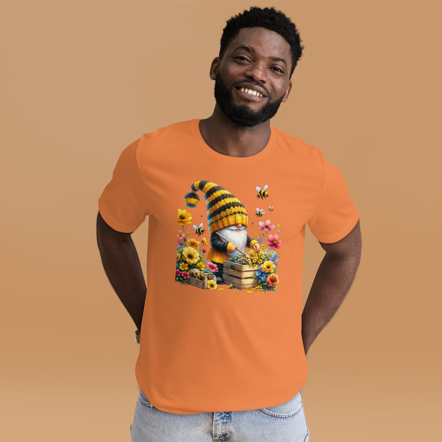 Unisex T-Shirt "Bee & Honey Gnomes" #19