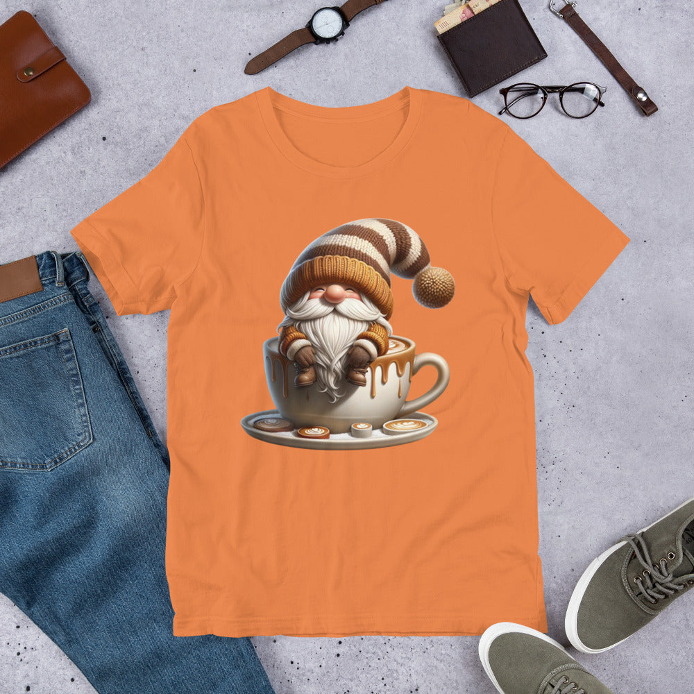 Unisex t-shirt Coffee Gnome #3