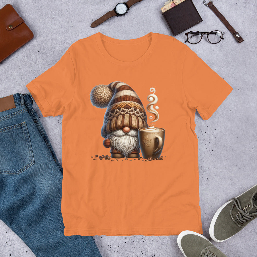 Unisex t-shirt Coffee Gnome #4