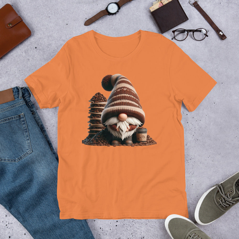 Unisex t-shirt Coffee Gnome #5