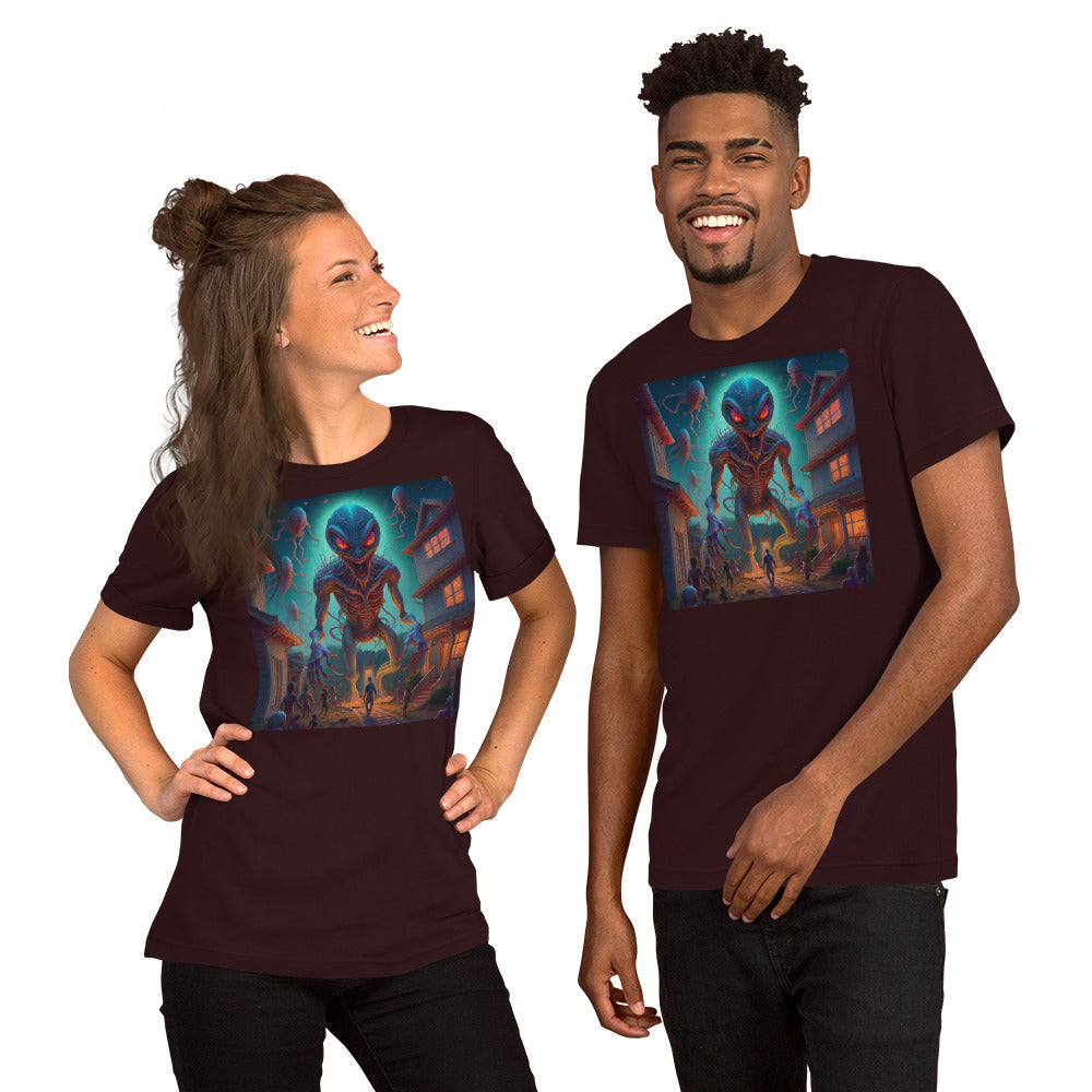 Unisex t-shirt, Alien! Wake the Neighbors...