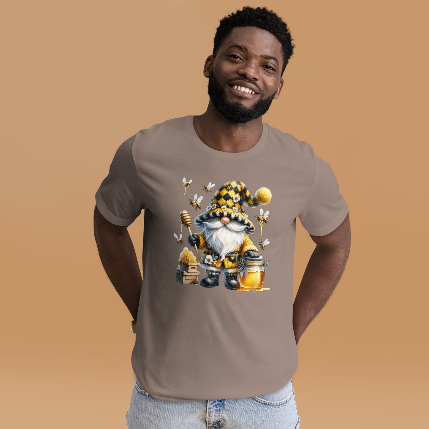 Unisex T-Shirt "Bee & Honey Gnomes" 13