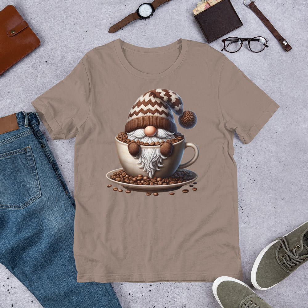 Unisex T-Shirt Coffee Gnome #1