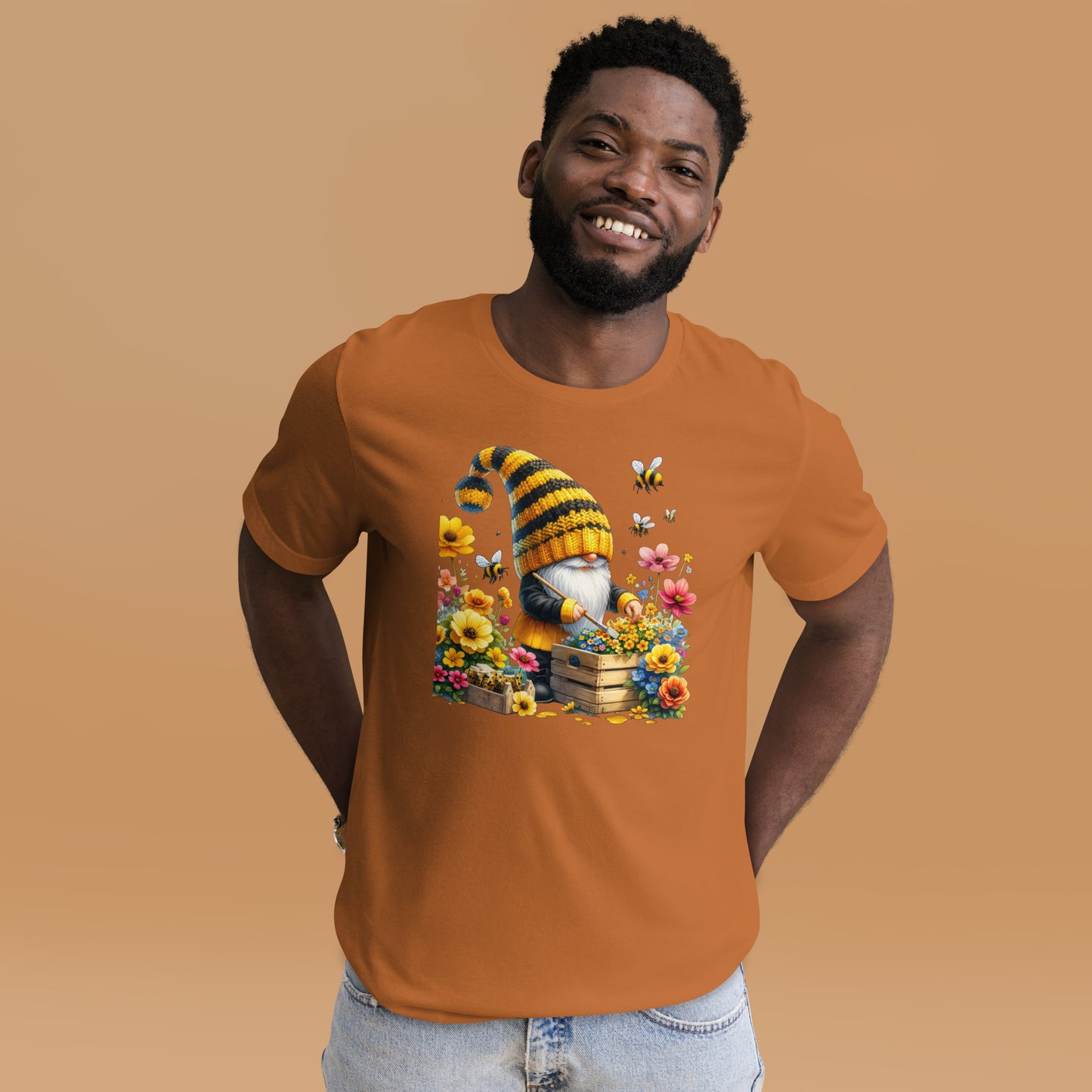 Unisex T-Shirt "Bee & Honey Gnomes" #19