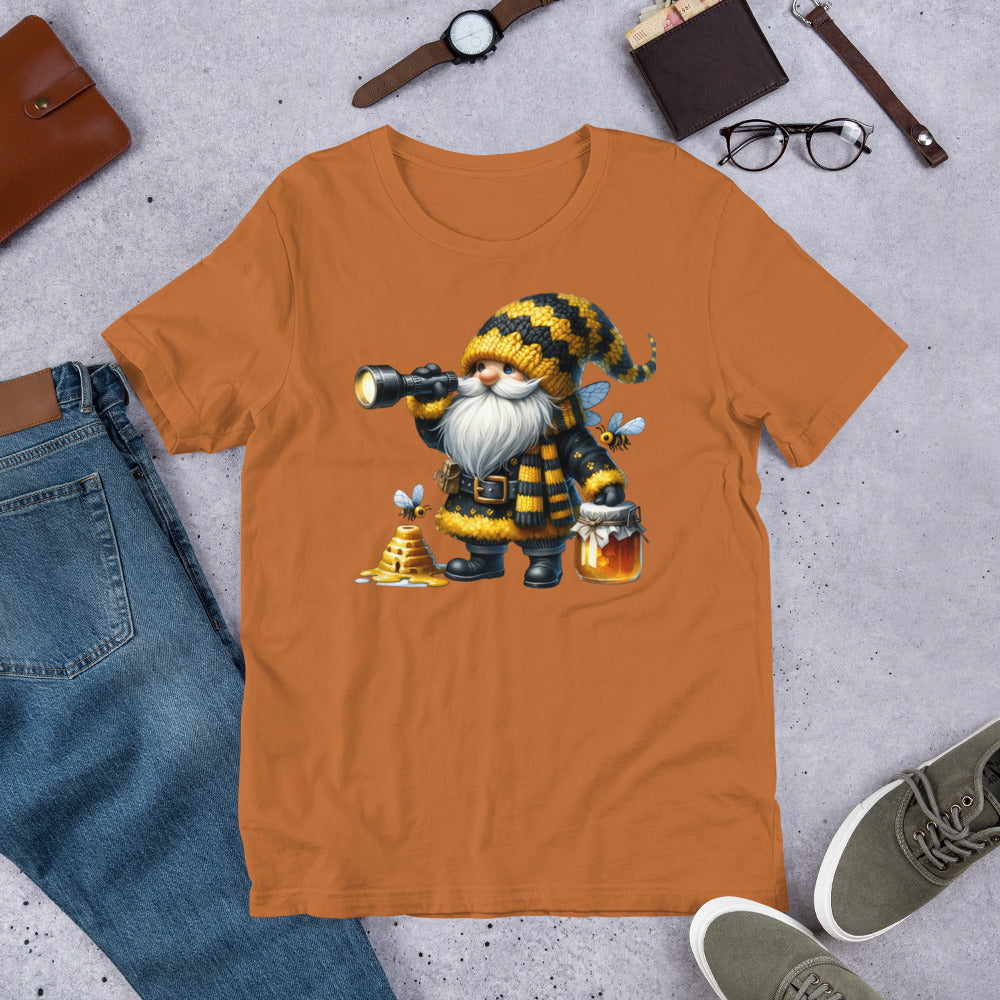 Unisex T-Shirt "Bees & Honey Gnomes" 17.0