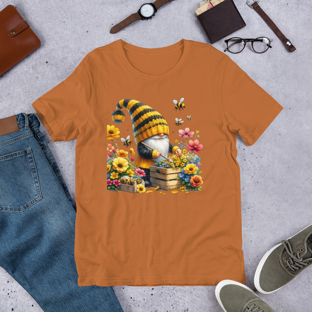 Unisex T-Shirt "Bee & Honey Gnomes" #19