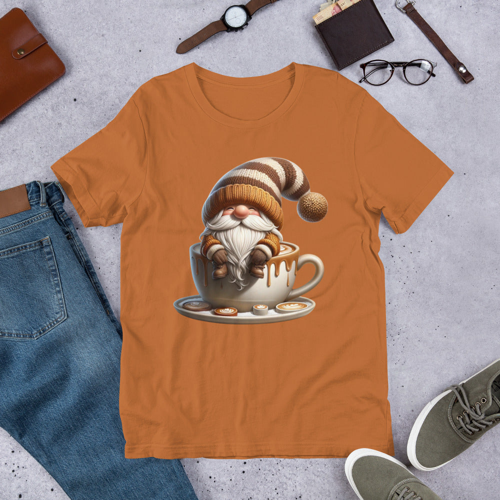 Unisex t-shirt Coffee Gnome #3