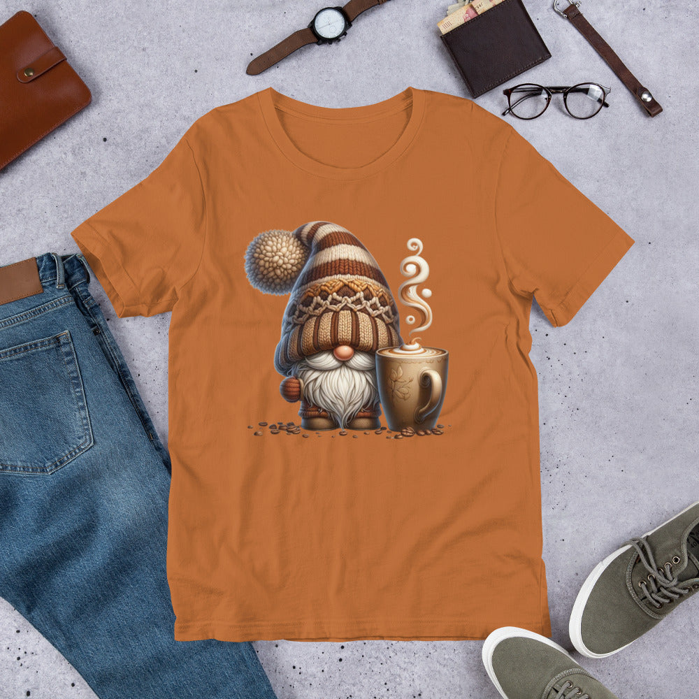 Unisex t-shirt Coffee Gnome #4