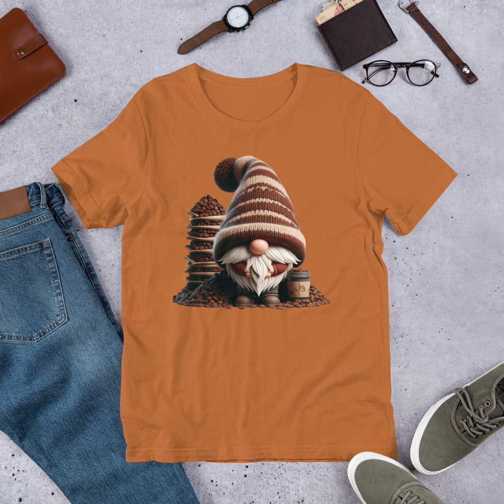 Unisex t-shirt Coffee Gnome #5