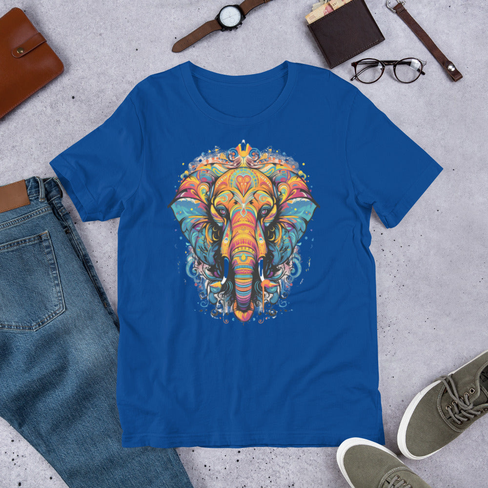 Unisex t-shirt Boho Elephant 02