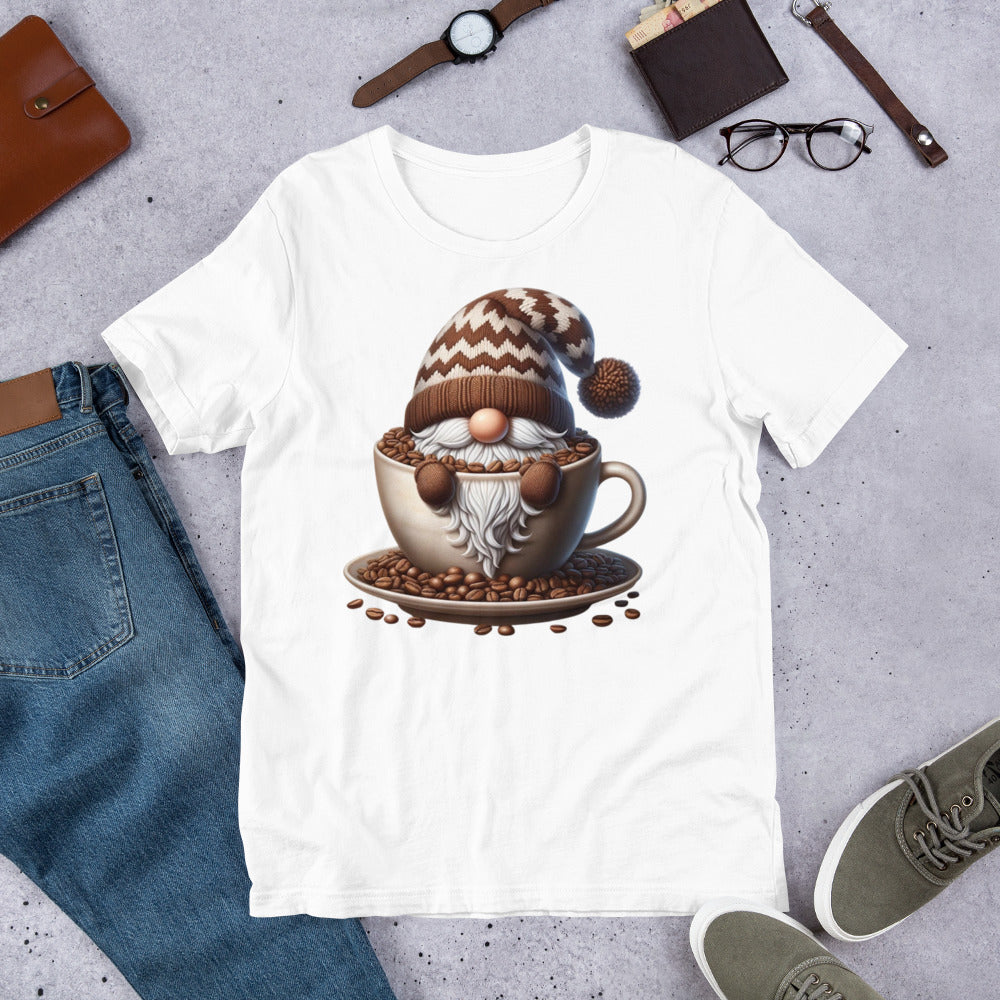 Unisex T-Shirt Coffee Gnome #1