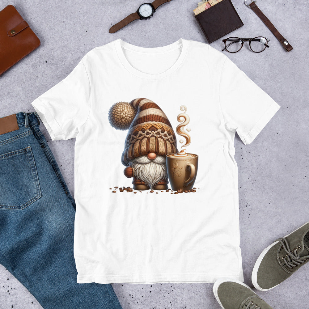 Unisex t-shirt Coffee Gnome #4