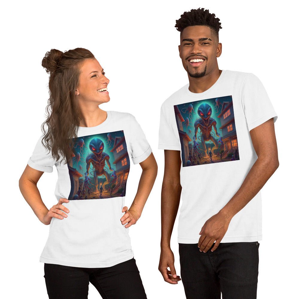 Unisex t-shirt, Alien! Wake the Neighbors...