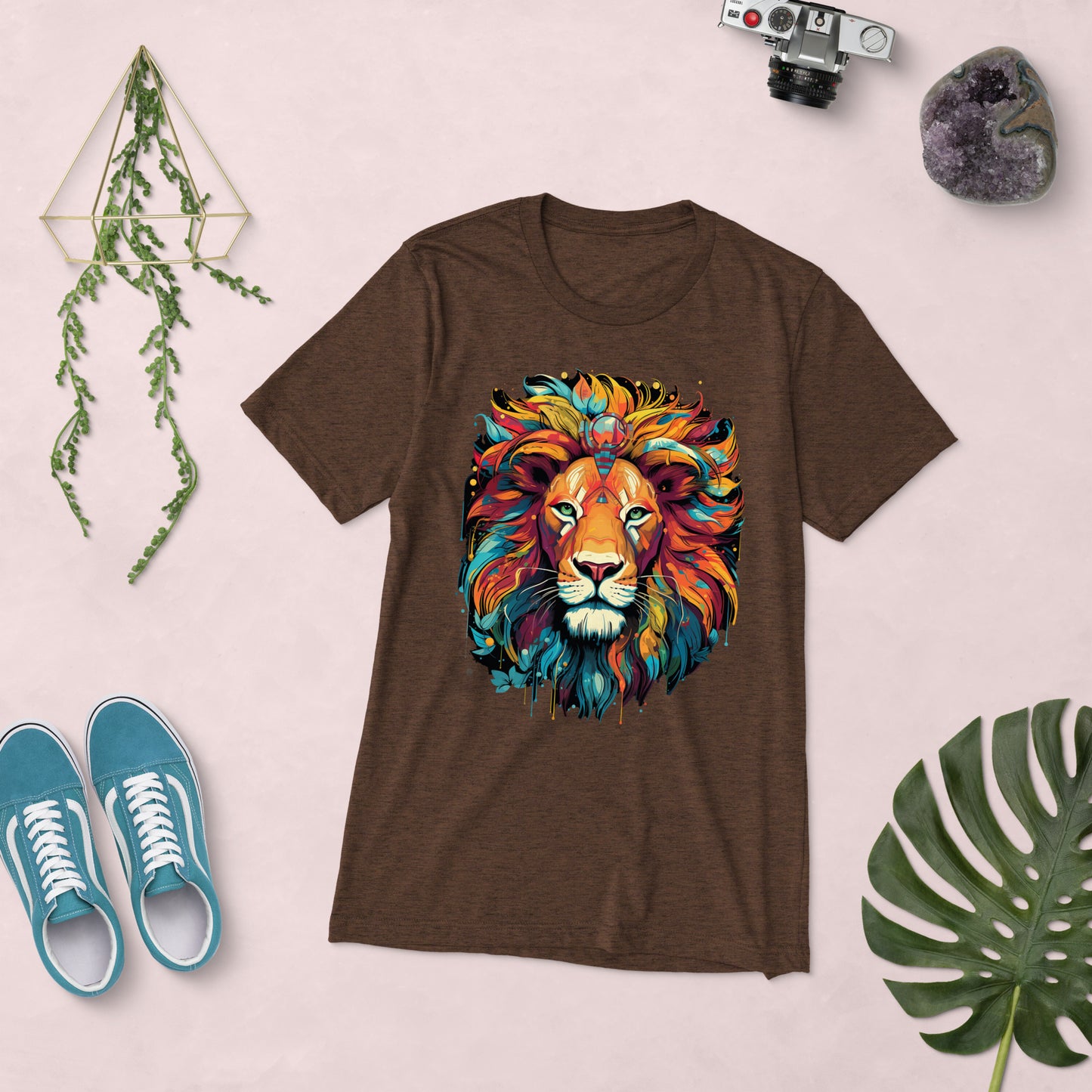 Short Sleeve T-Shirt "Boho Lion"