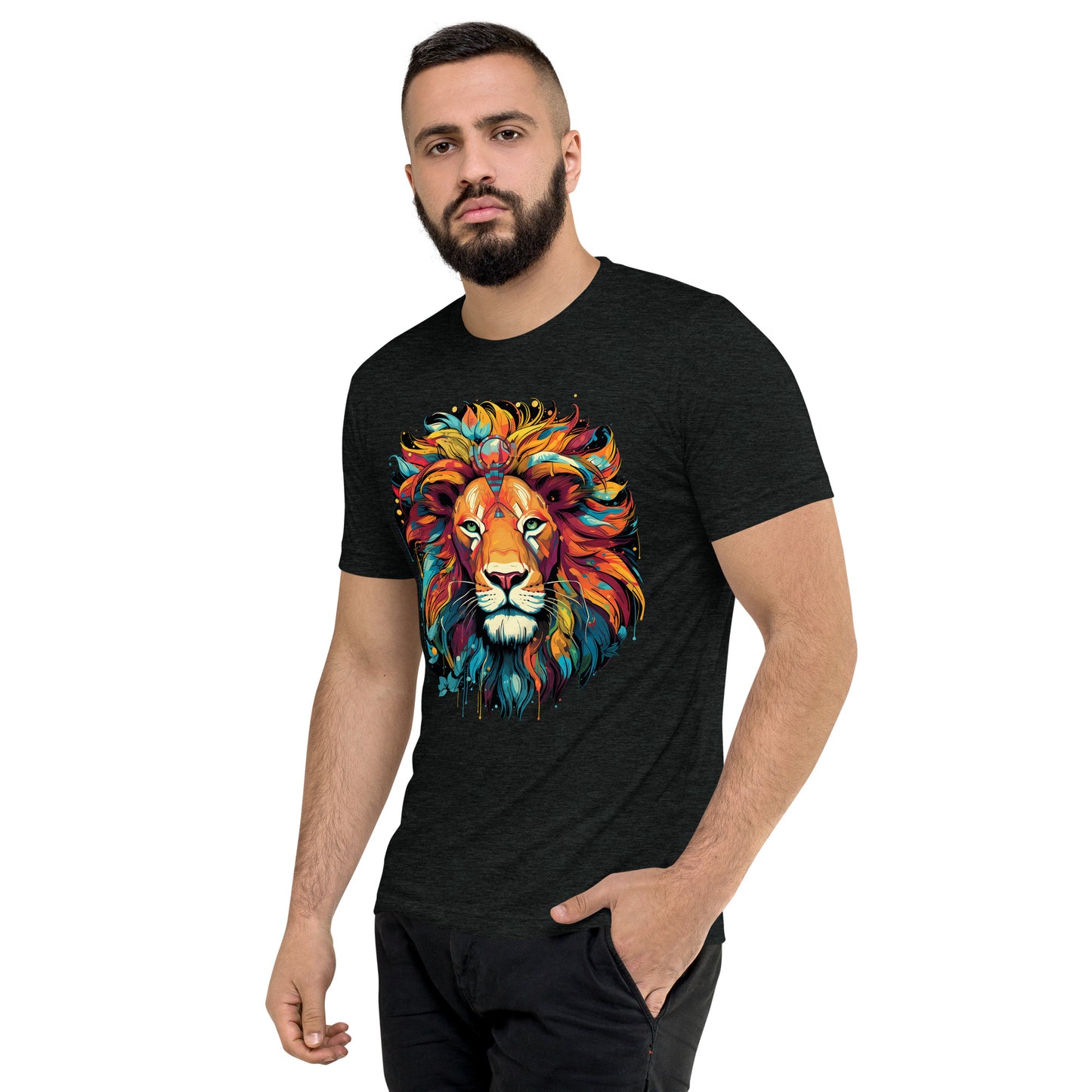 Short Sleeve T-Shirt "Boho Lion"