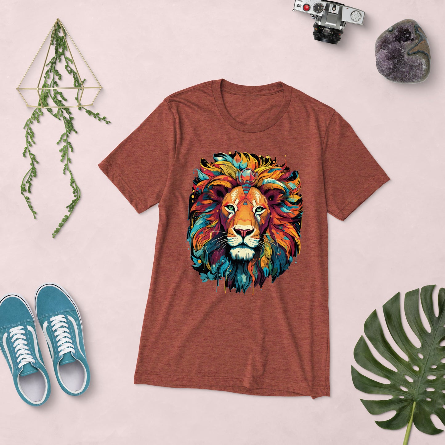 Short Sleeve T-Shirt "Boho Lion"