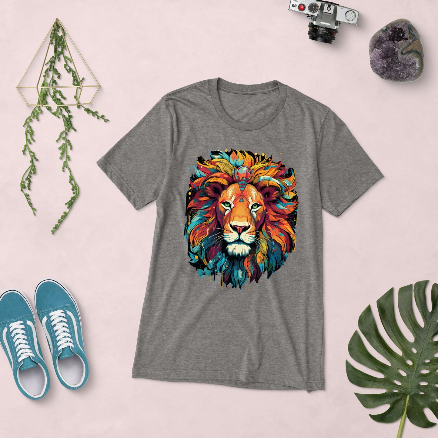 Short Sleeve T-Shirt "Boho Lion"