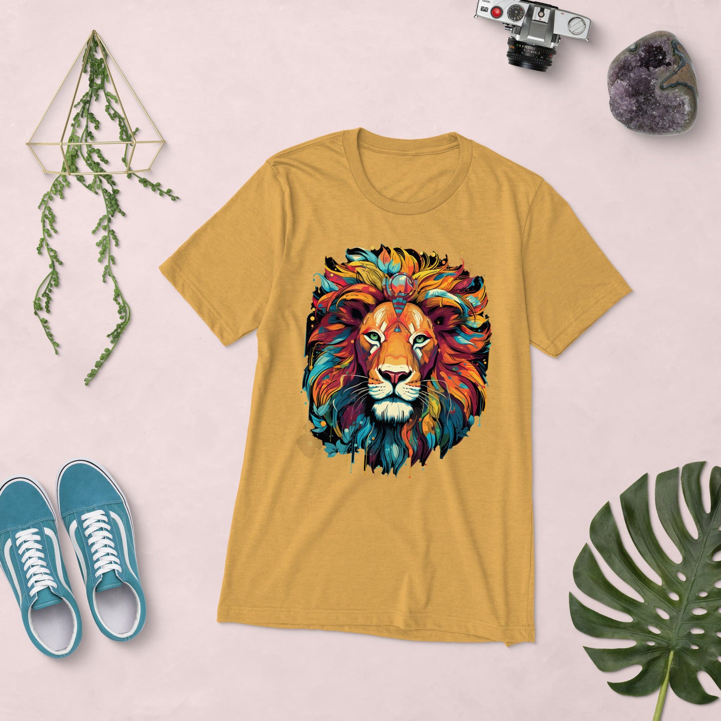 Short Sleeve T-Shirt "Boho Lion"