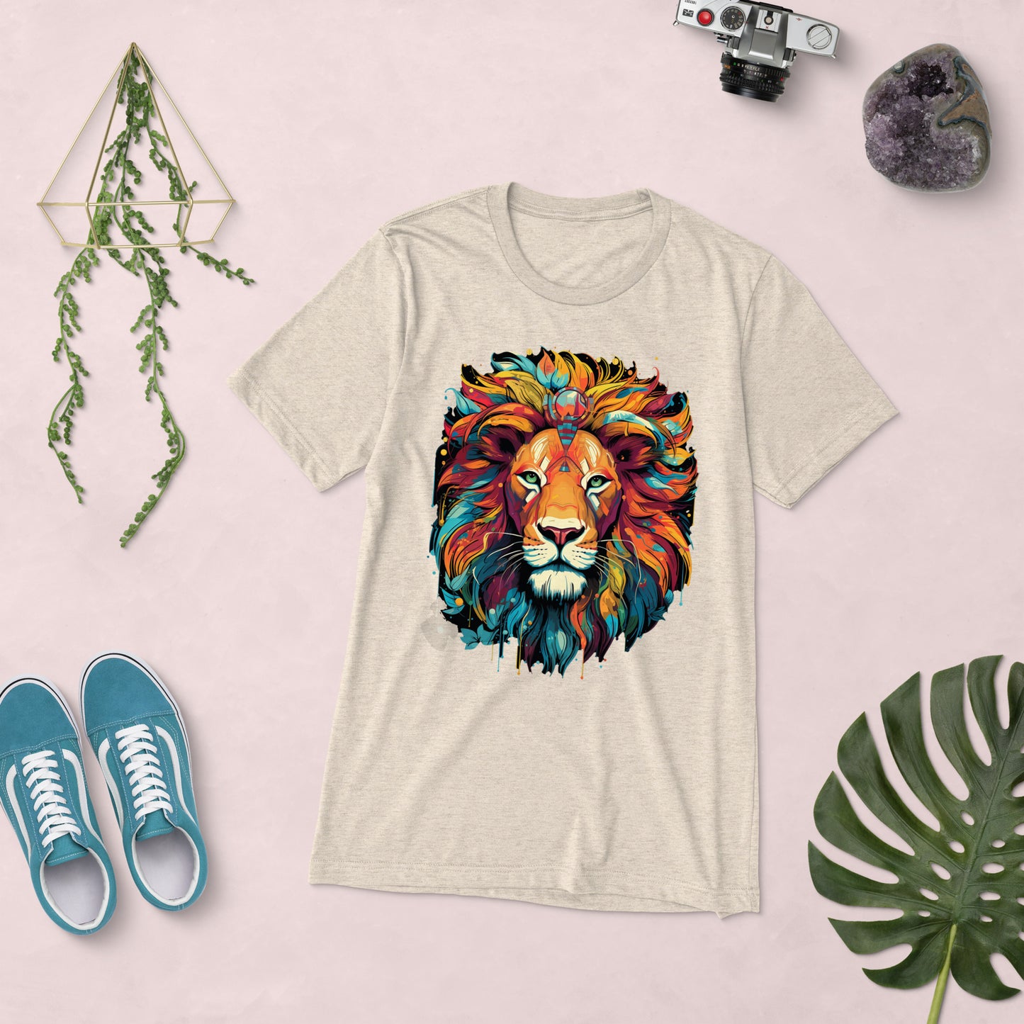 Short Sleeve T-Shirt "Boho Lion"