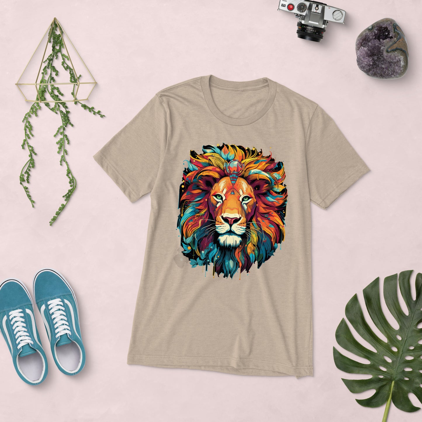 Short Sleeve T-Shirt "Boho Lion"