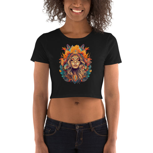 Women’s Crop Tee BOHO Vibes