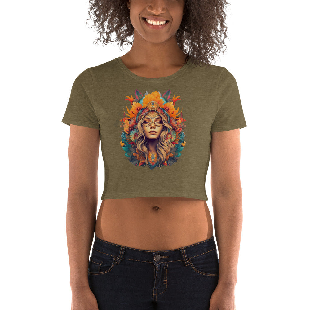 Women’s Crop Tee BOHO Vibes