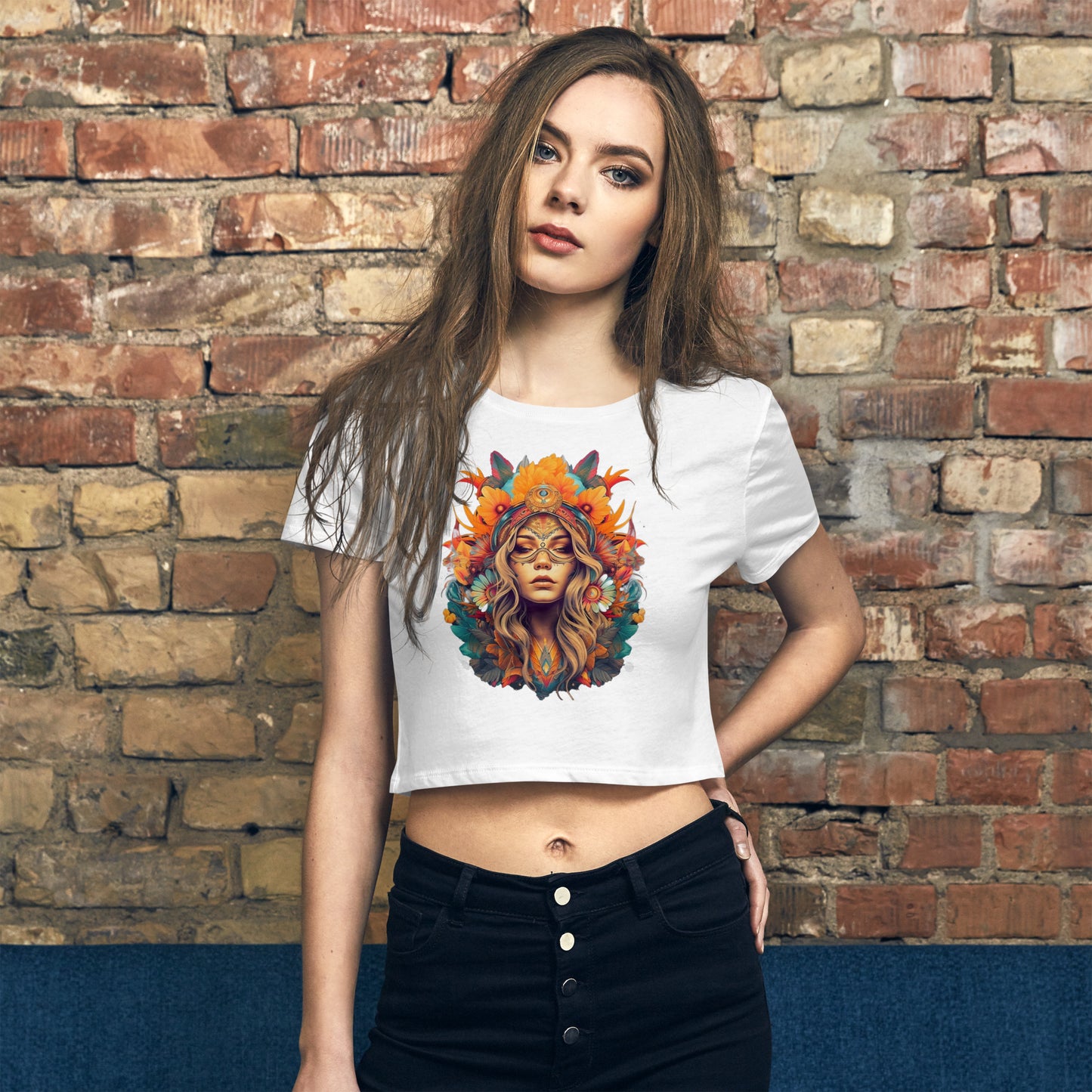 Women’s Crop Tee BOHO Vibes