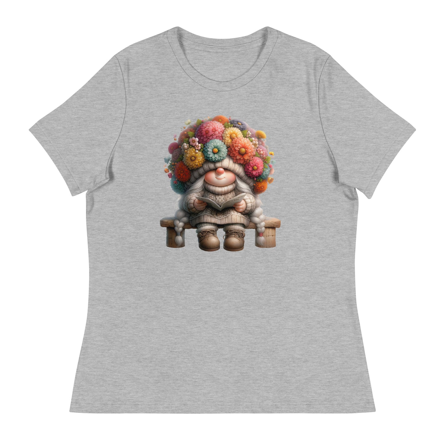 Women's Relaxed T-Shirt "Spring Gnomes" 07