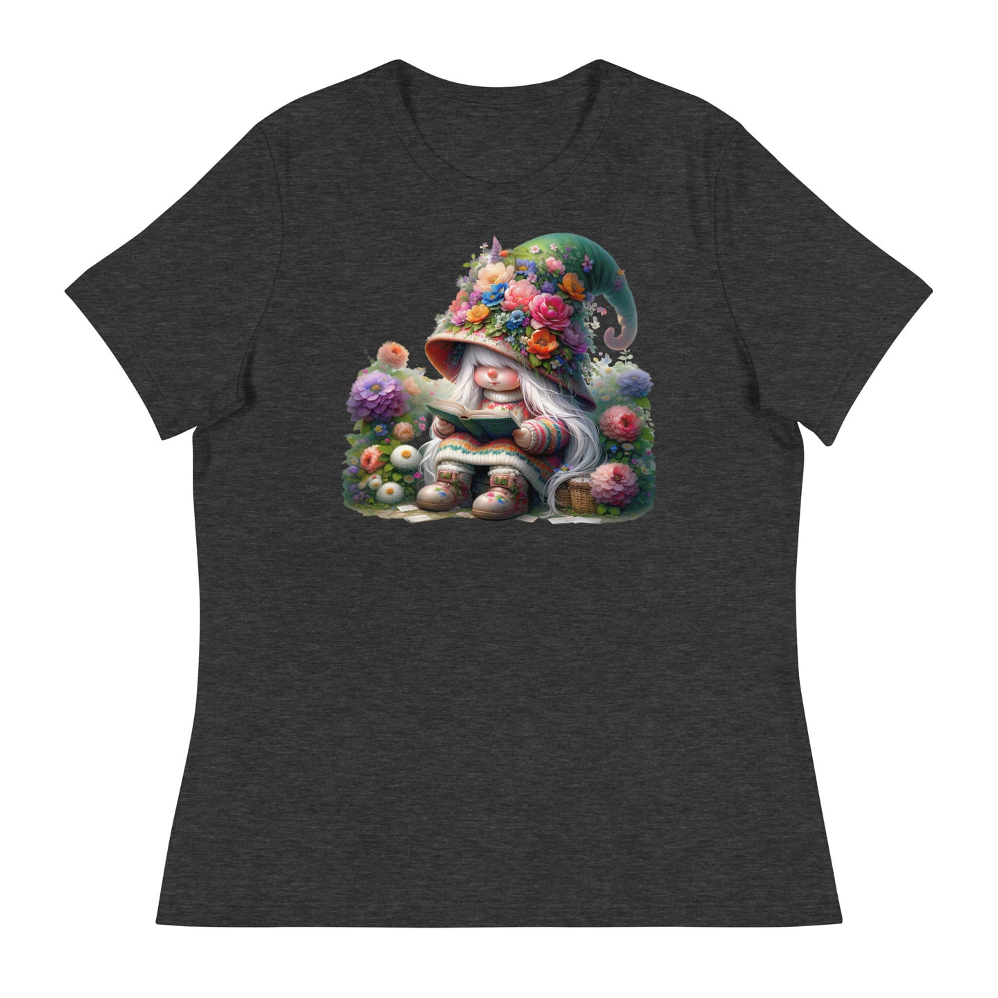 Women's Relaxed T-Shirt "Spring Gnomes" 03