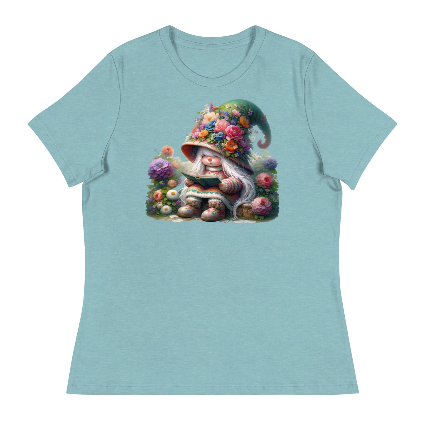 Women's Relaxed T-Shirt "Spring Gnomes" 03