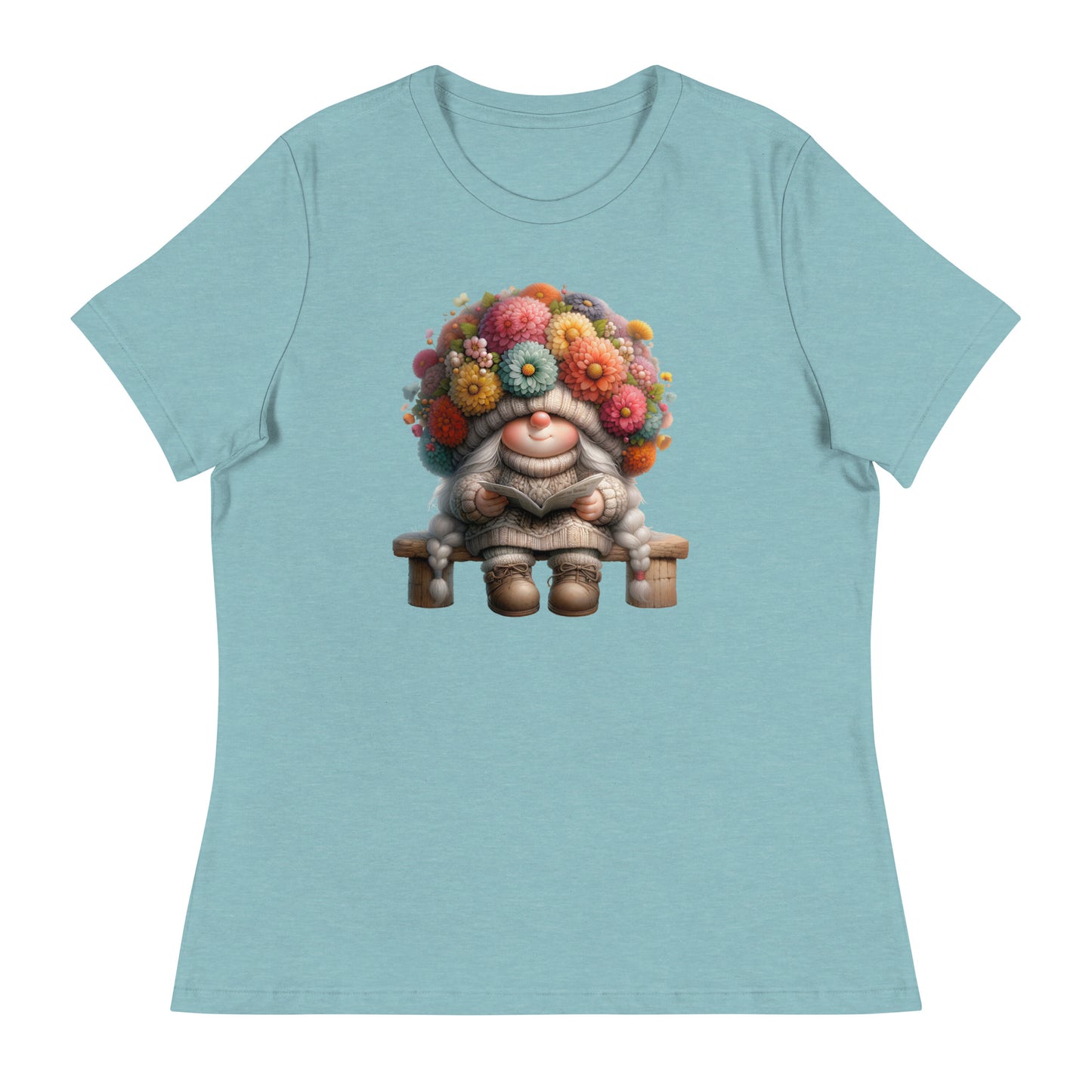 Women's Relaxed T-Shirt "Spring Gnomes" 07