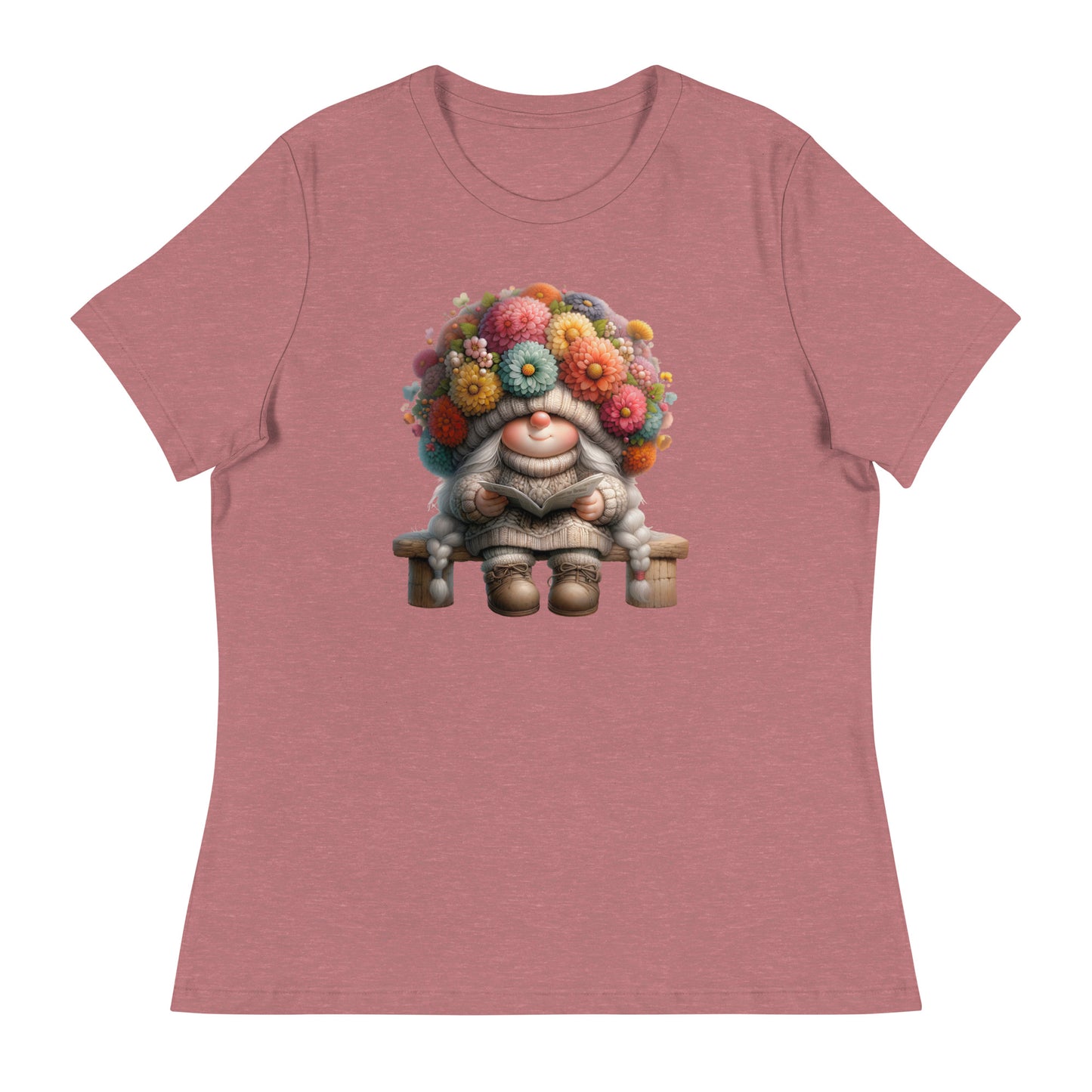 Women's Relaxed T-Shirt "Spring Gnomes" 07