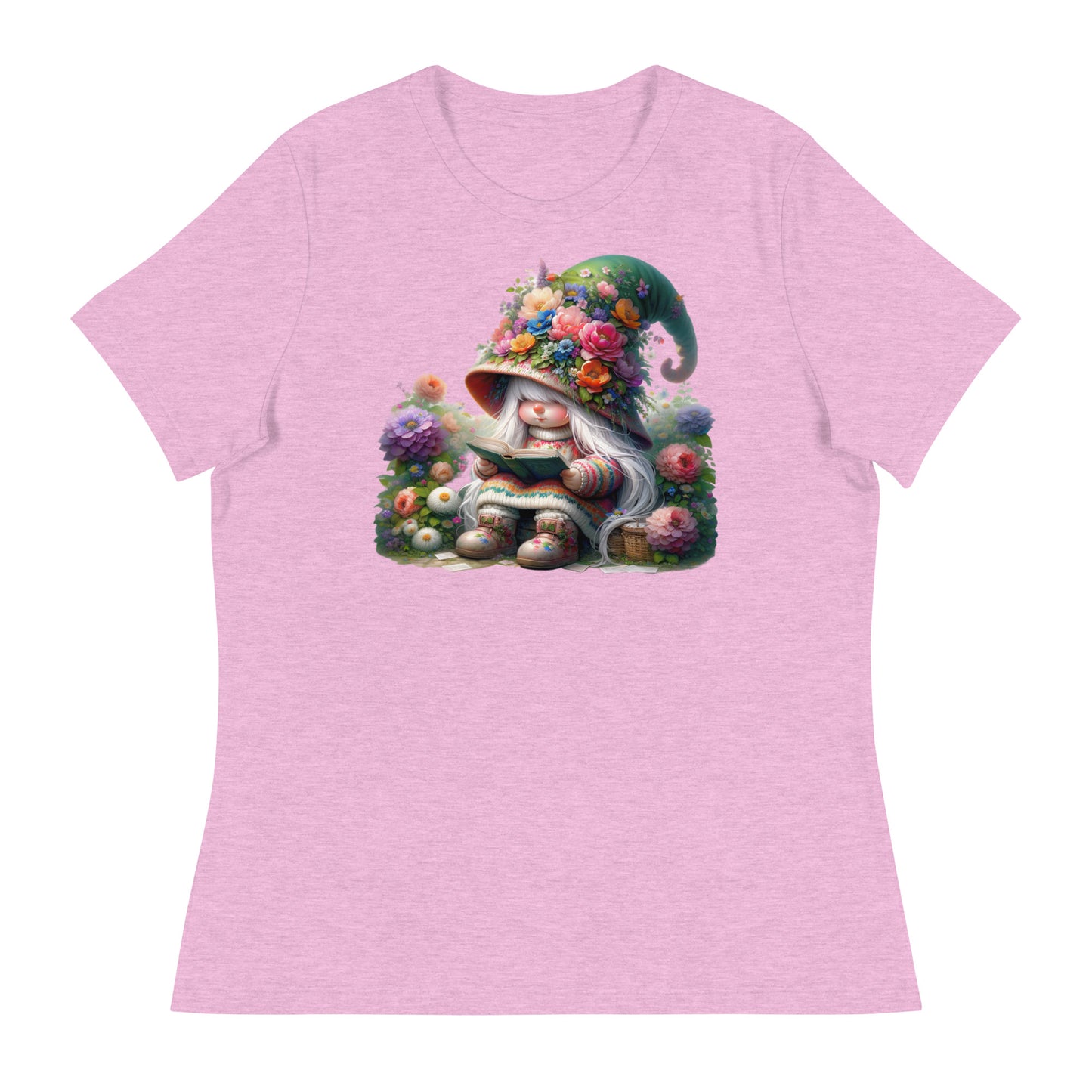 Women's Relaxed T-Shirt "Spring Gnomes" 03