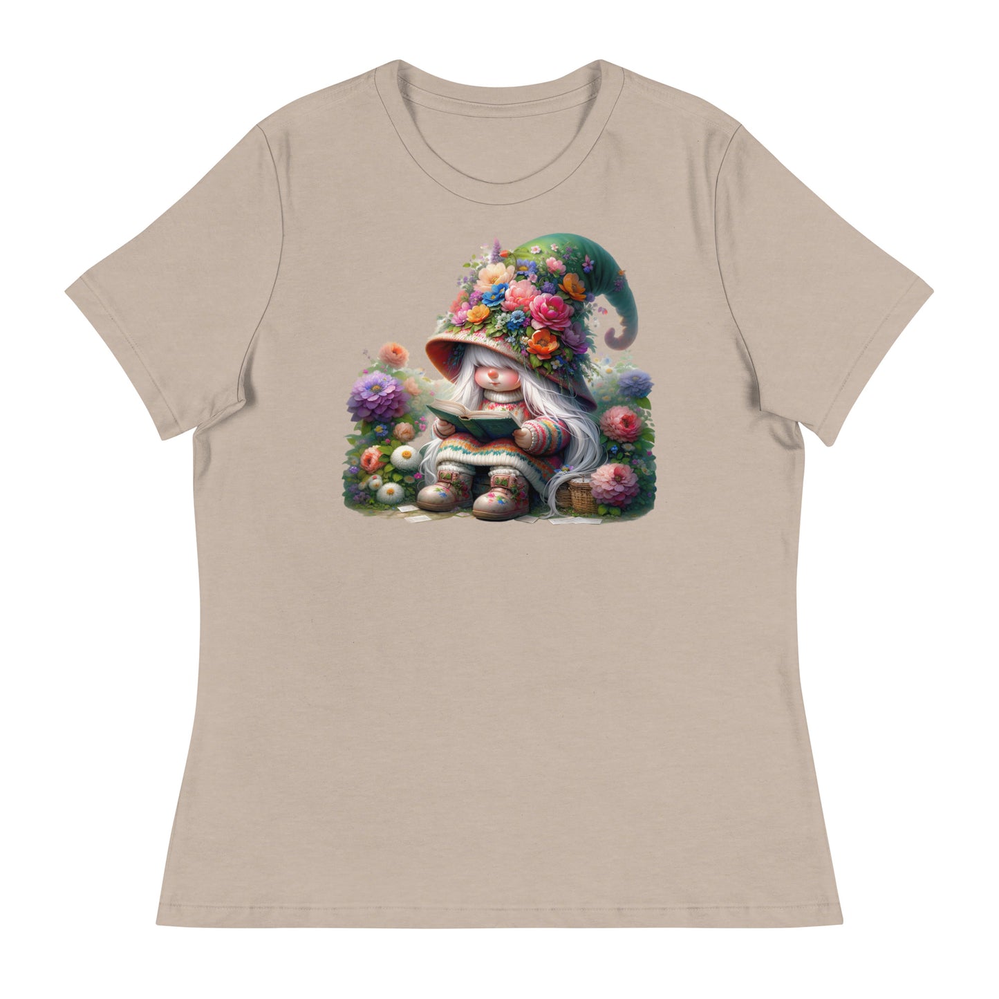 Women's Relaxed T-Shirt "Spring Gnomes" 03